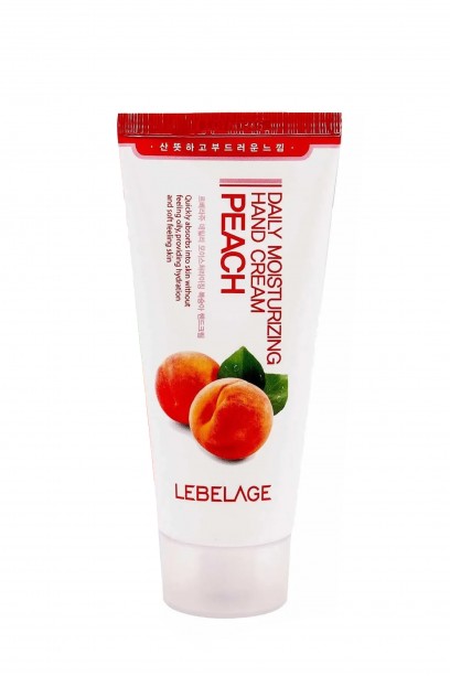  Lebelage Daily Moisturizing Hand Cream Peach 100 ml..