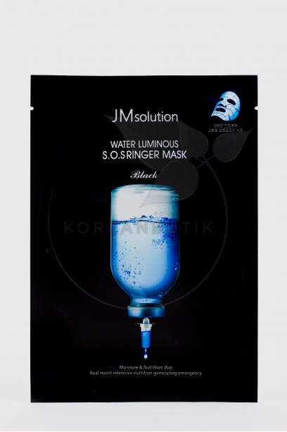  JMsolution Water Luminous S.O.S. Ringer Mask Black 30 ml..