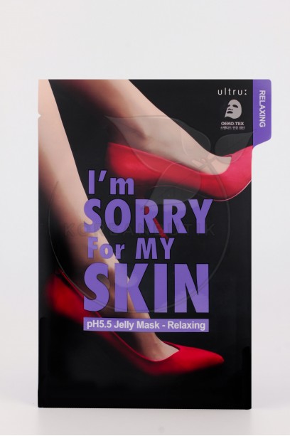  Ultru I'm sorry for my skin pH5.5 Jelly Mask-Relaxing (Shoes) 33 ml..