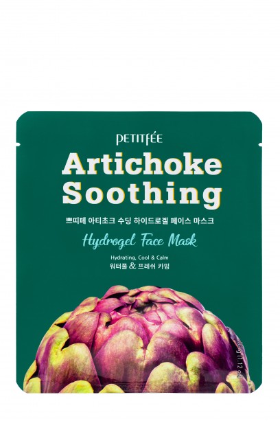  Petitfee Artichoke Soothing Hydrogel Face Mask 32 g..