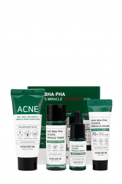  Some By Mi AHA-BHA-PHA 30 Days Miracle AC SOS KIT Edition TONER 30ml ..