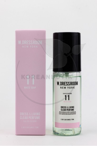  W.DRESSROOM Dress & Living Clear Perfume No.11 White Soap 70 ml..