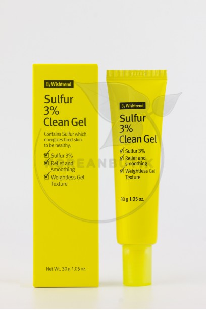  By Wishtrend Sulfur 3% Clean Gel 3..