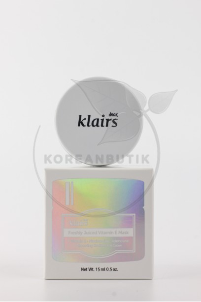  Dear, Klairs Freshly Juiced Vitamin E Mask 15 ml..