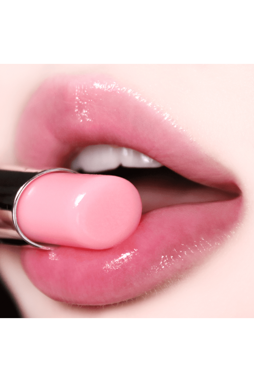 Увлажняющий бальзам для губ розовый 