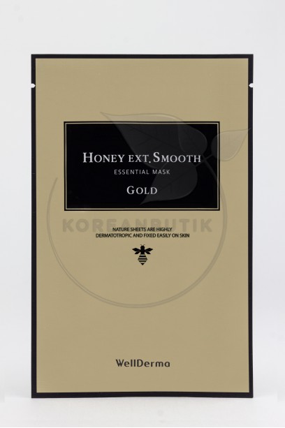  WellDerma Honey ext Smooth Essential Mask Gold 25 ml..