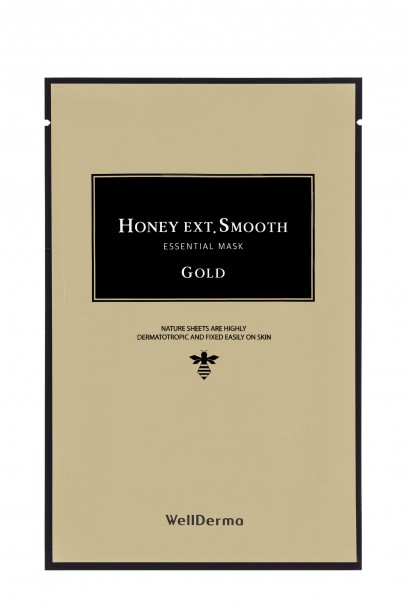  WellDerma Honey ext Smooth Essential Mask Gold 25 ml Срок годности до..