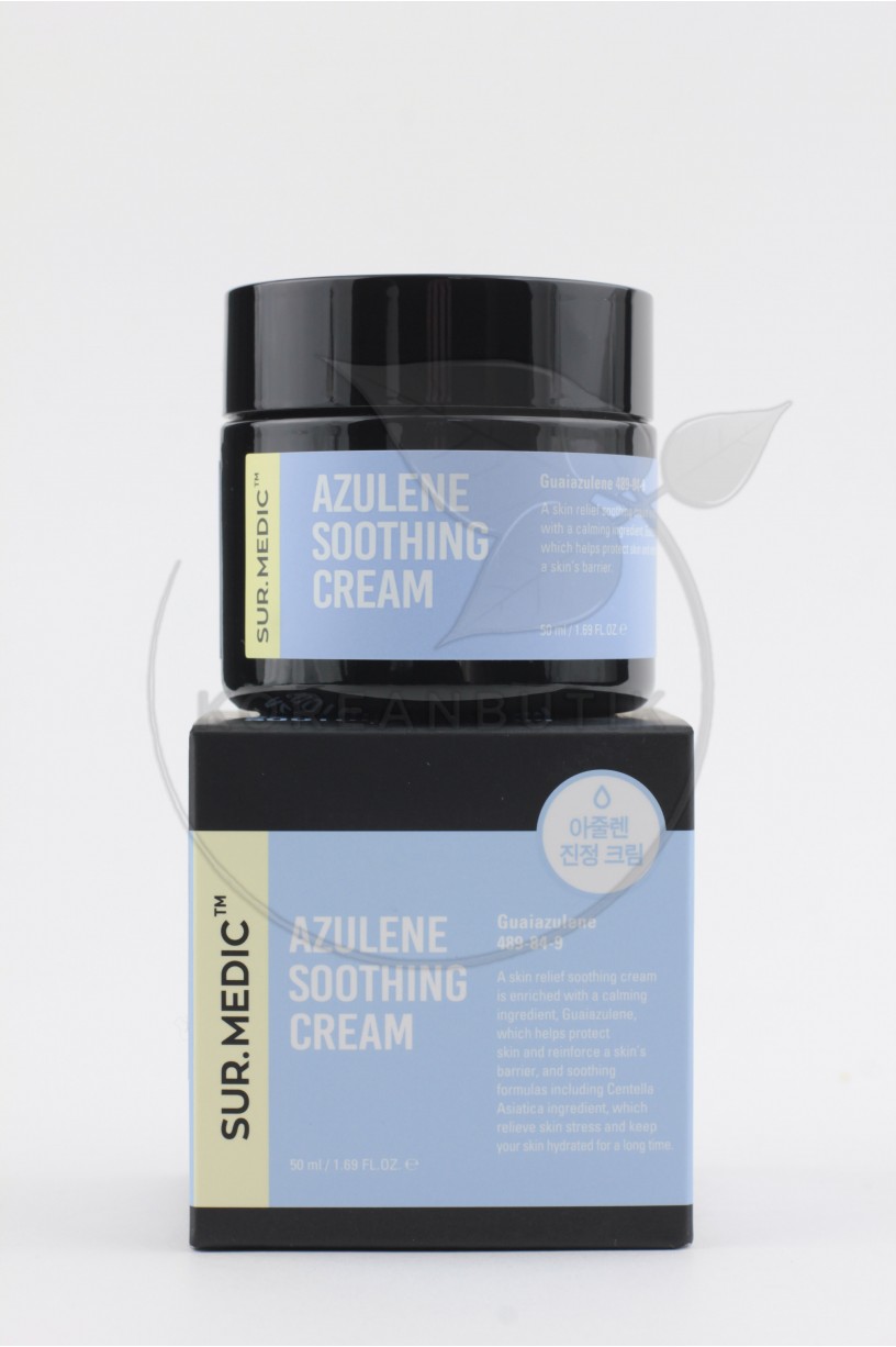 SUR.MEDIC Azulene Soothing Cream 1.69 oz / 50ml