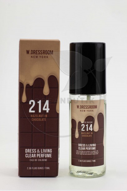  W.DRESSROOM Dress & Living Clear Perfume No.214 Hazelnut in Chocolate..