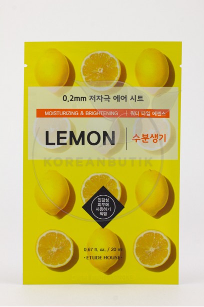  Etude House Therapy Air Mask Lemon..