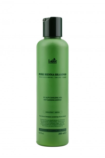  Lador Pure Henna Shampoo Henna Extract+Menthol 200 ml..