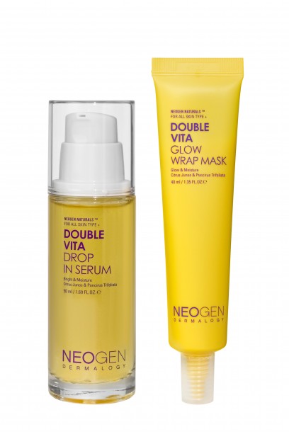  Neogen Double Vita Drop In Serum Skin Bright Kit (Сыворотка + Маска-п..