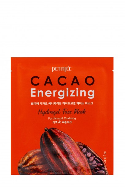  Petitfee Cacao Energizing Hydrogel Face Mask Pack 32 g ..