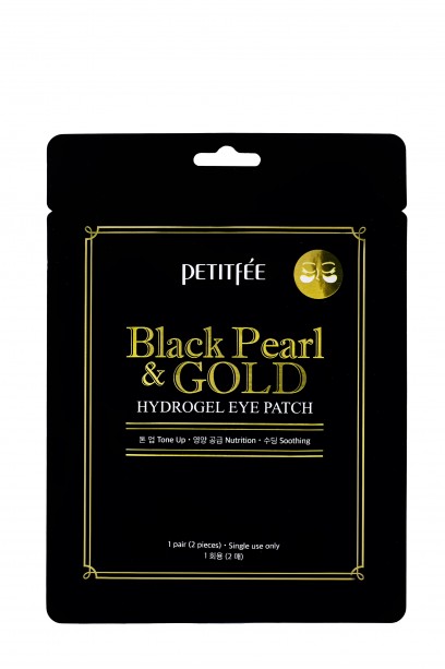  Petitfee black pearl&gold eye patch 1 pair 2 еа ..