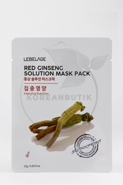  Lebelage Red Ginseng Solution Mask Pack 25 g..