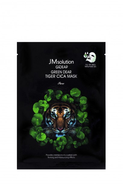 JMsolution Green Dear Tiger Cica Mask 30 ml..