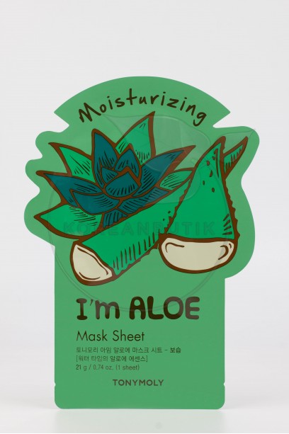  TONY MOLY i'm real Aloe Mask Sheet Moisturizing 21 g..