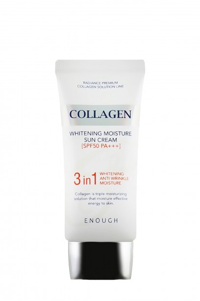  Enough Collagen 3in1 Whitening Moisture Sun Сream SPF50+PA+++ 50 g..