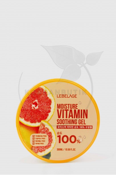 Lebelage Moisture Vitamin 100% Soothing Gel 300 ml..