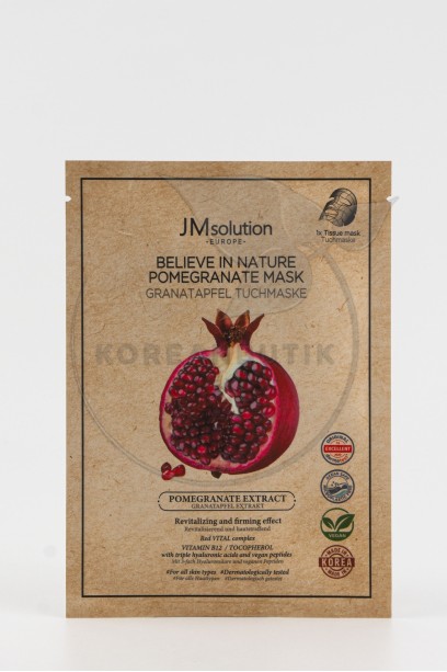  JMsolution Europe Believe In Nature Pomegranate Mask 30 ml..