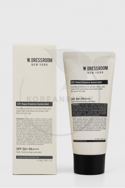  W.Dressroom UV Aqua Essence Sunscreen SPF 50+PA++++ 50 ml..