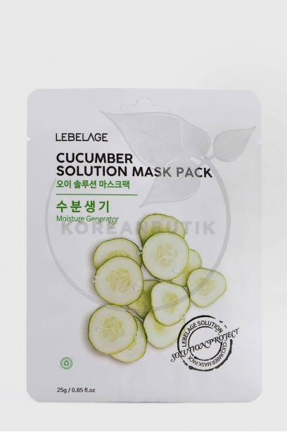  Lebelage Cucumber Solution Mask 25..
