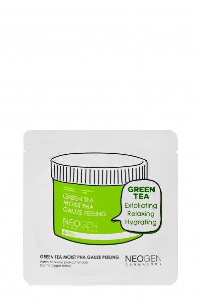  Neogen Dermatology Green Tea Moist PHA Gauze Peeling 1 Pad..