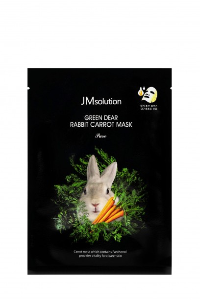  JMsolution Green Dear Rabbit Carrot Mask Pure 33 ml..
