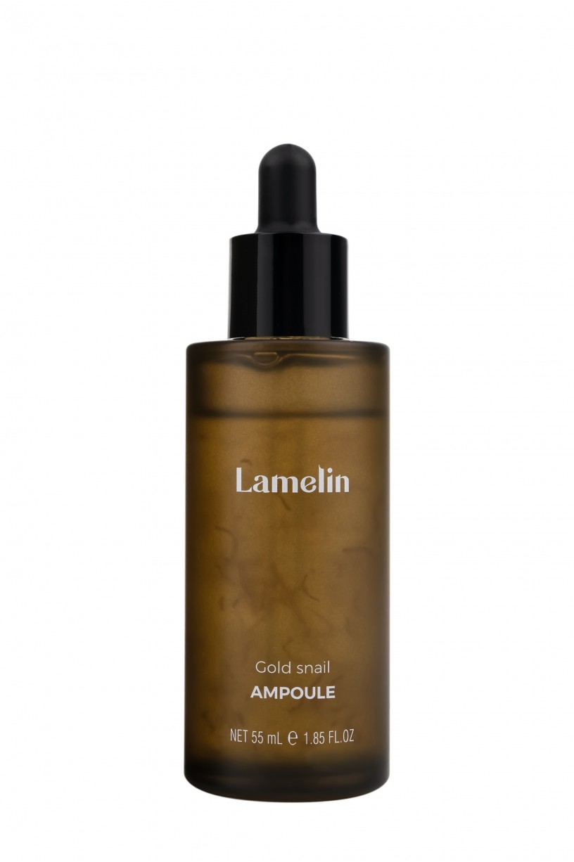 Ампульная сыворотка для лица с муцином улитки | Lamelin Gold Snail Ampoule