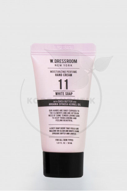  W.Dressroom Perfume Hand Cream Mini № 11 White Soap 30ml..