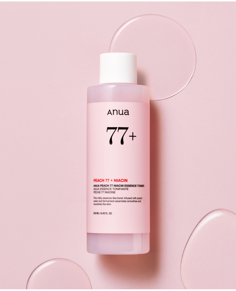 Тонер-эссенция с экстрактом персика и ниацинамидом 