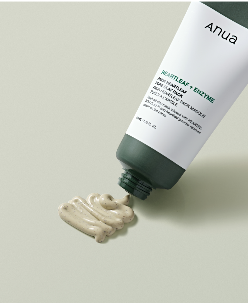 Маска глиняная для очищения пор с хауттюйнией 