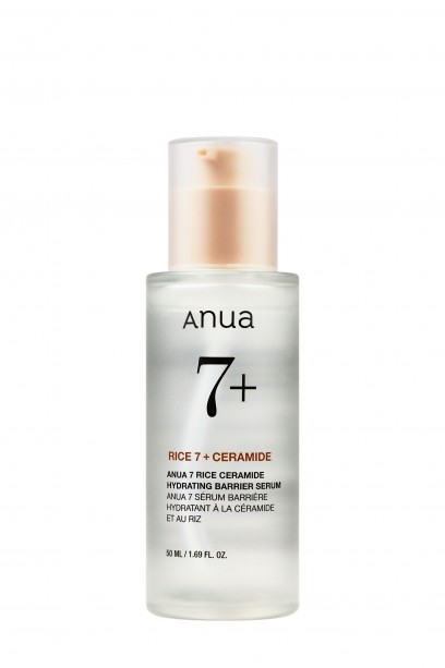  Anua Rice 7 Ceramide Hydrating Barrier Serum 50ml..