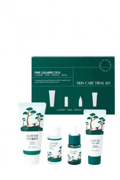  Round Lab Pine Calming Cica Trial Kit..