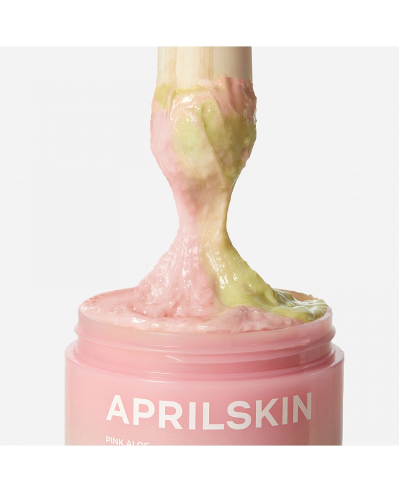 Маска-пенка для умывания с розовым алоэ 