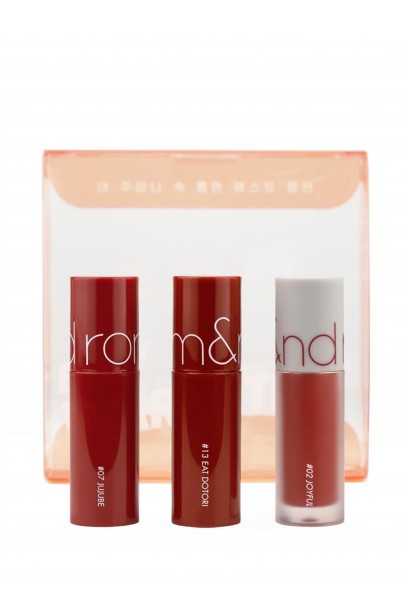 Набор мини-тинтов | ROM&ND Best Tint Edition 01.Warm Tone Pick 3×2 ml Срок годности до: 11.04.2026г.