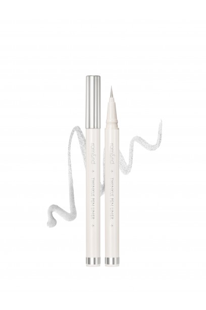  ROM&ND Twinkle Pen Liner 01 Silver Flake..