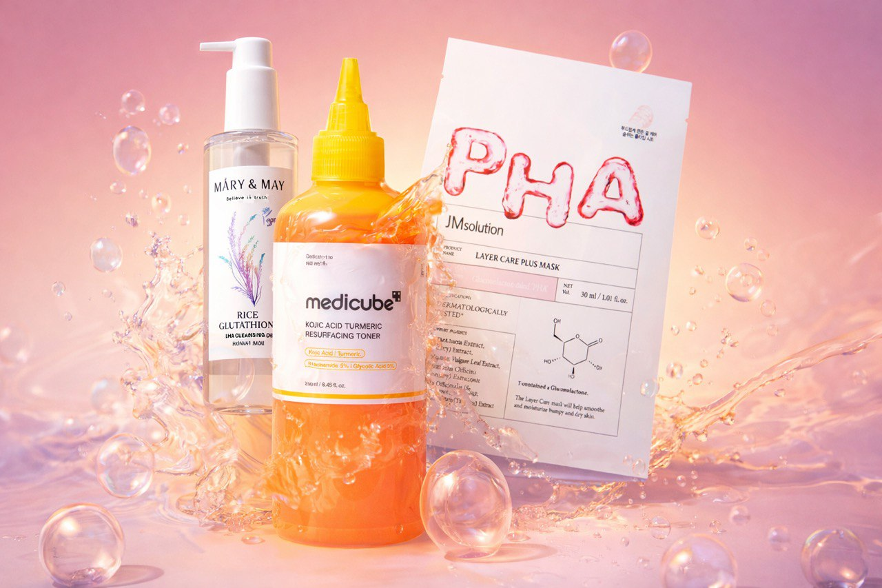 AHA, BHA, PHA и LHA - разбираемся в кислотах