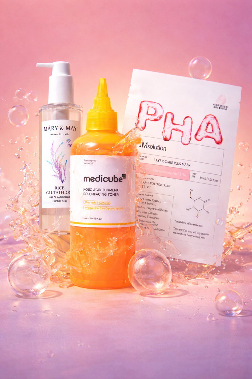 AHA, BHA, PHA и LHA - разбираемся в кислотах