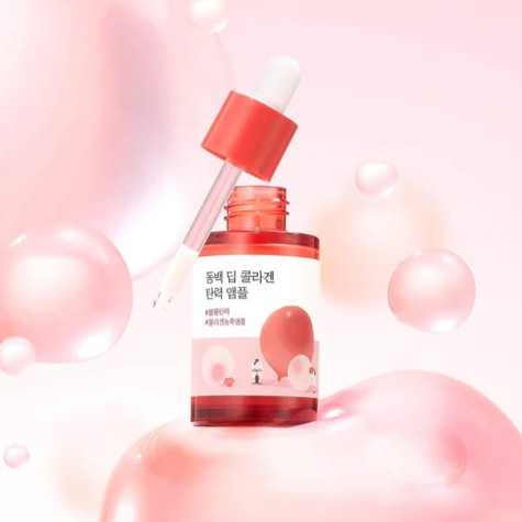 Ампула укрепляющая коллагеновая с камелией | Round Lab Camellia Deep Collagen Firming Ampoule 30ml