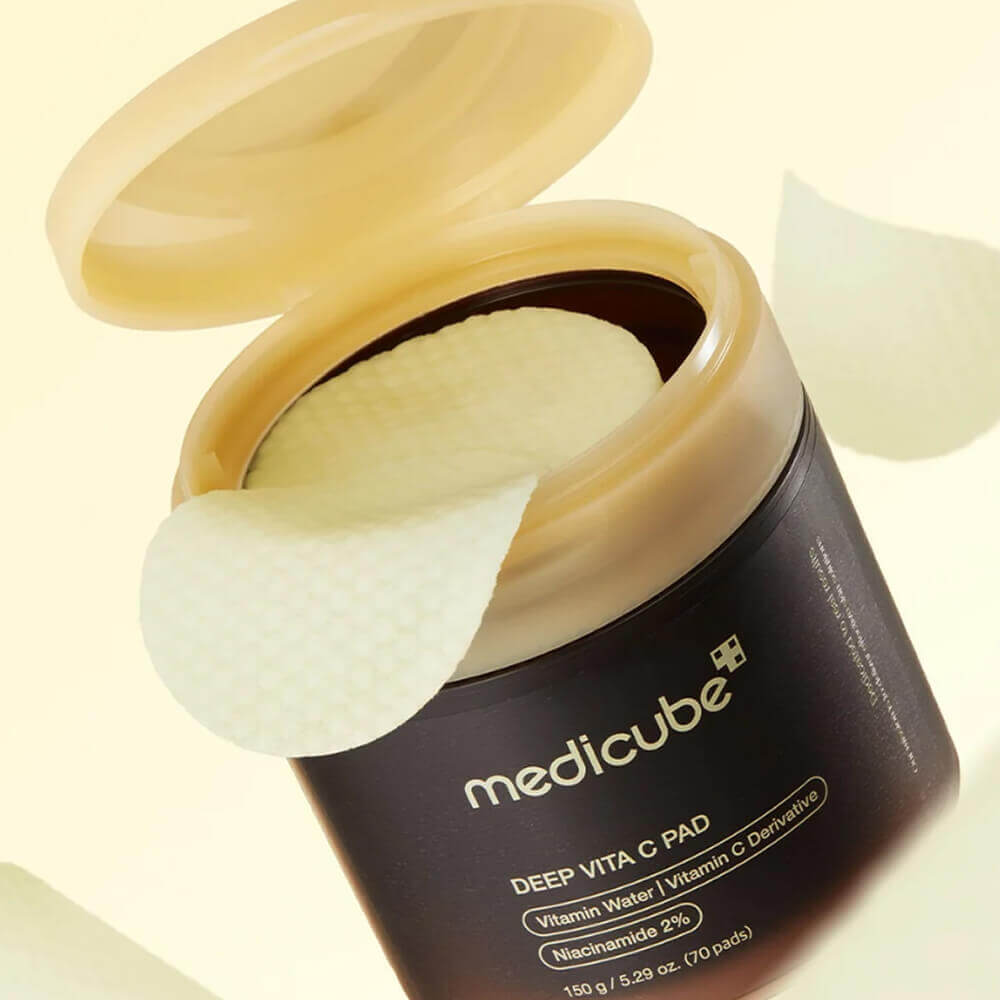 (Для Онлайн Продаж) Пэды осветляющие с витамином C | Medicube Deep Vita C Pad 70ea