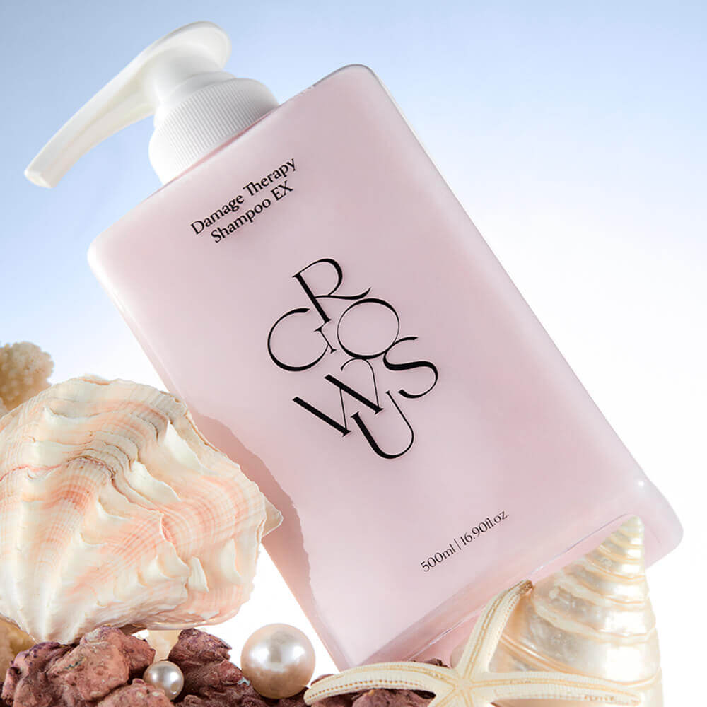 Шампунь восстанавливающий для повреждённых волос | GROWUS Damage Therapy Shampoo EX 500ml