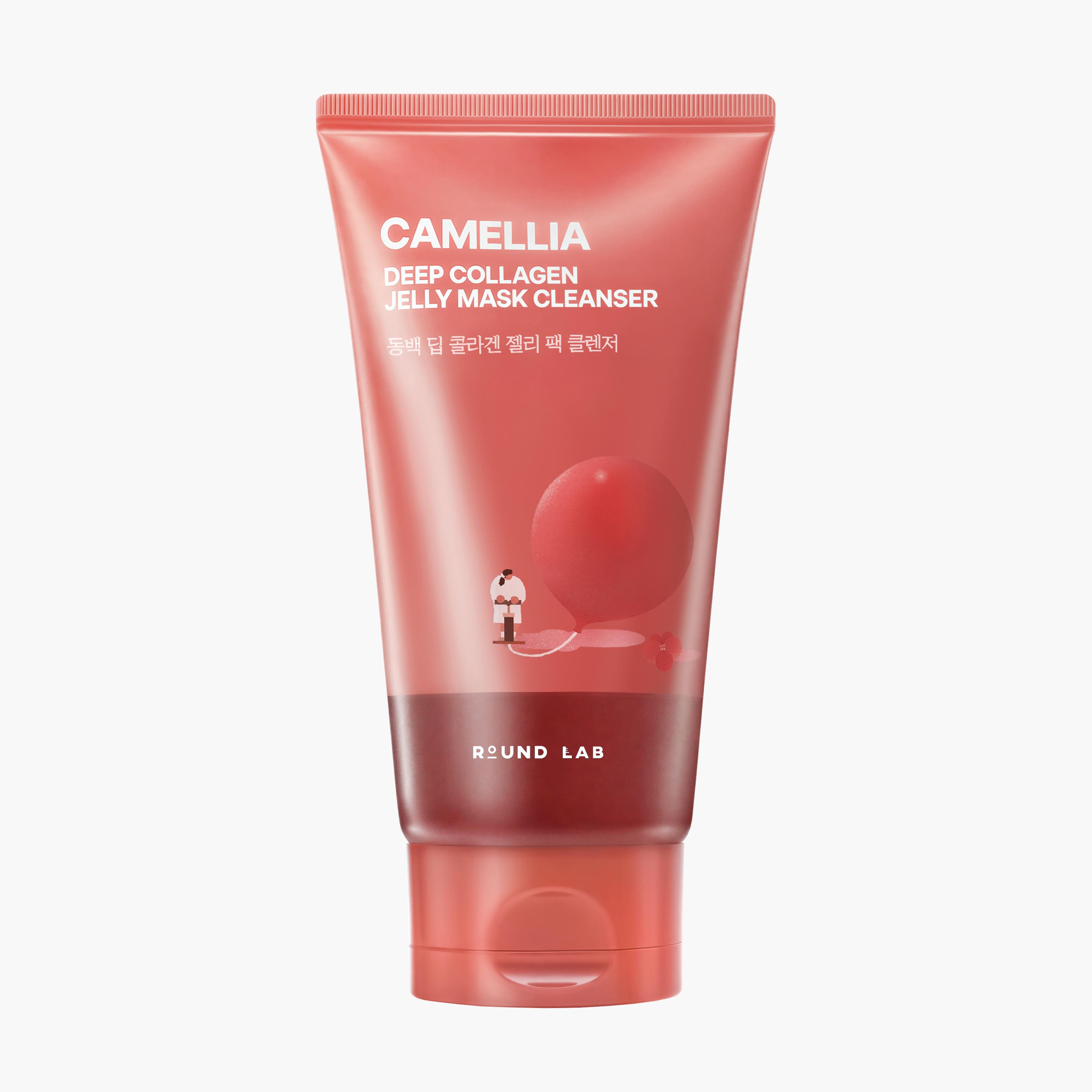 Гель-маска очищающая с камелией | Round Lab Deep Collagen Jelly Mask Cleanser 150ml