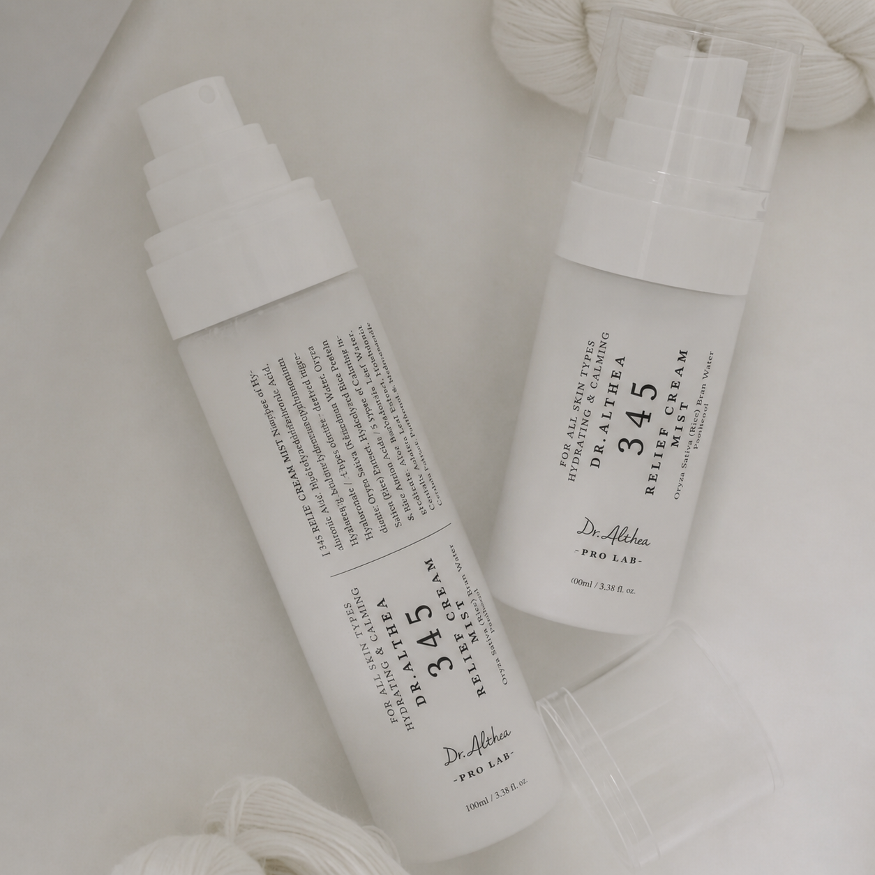 Крем-мист успокаивающий с гидролатом риса и пантенолом | Dr.Althea 345 Relief Cream Mist 60ml