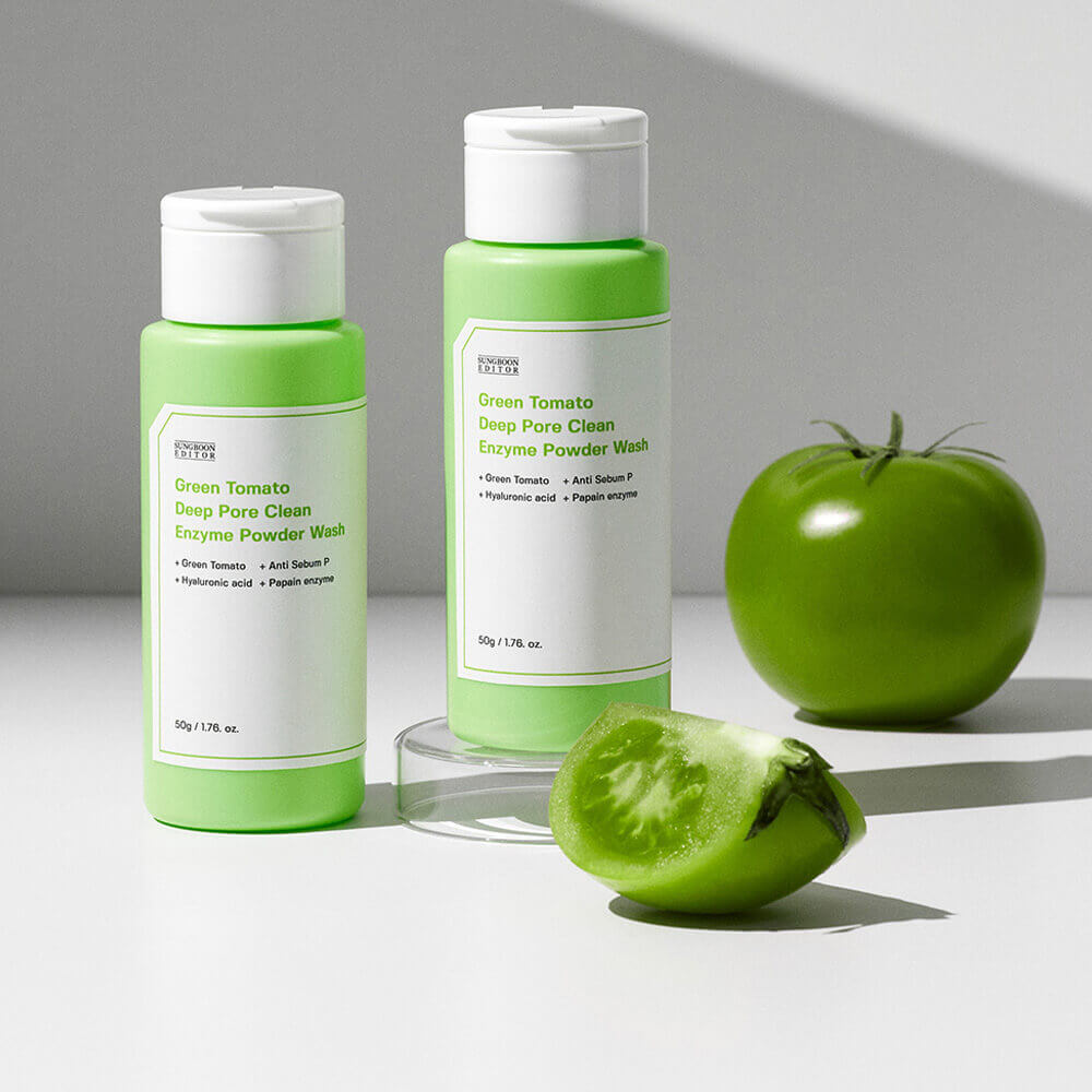 Пудра энзимная для очищения пор | Sungboon Editor Green Tomato Deep Pore Clean Enzyme Powder Wash 50