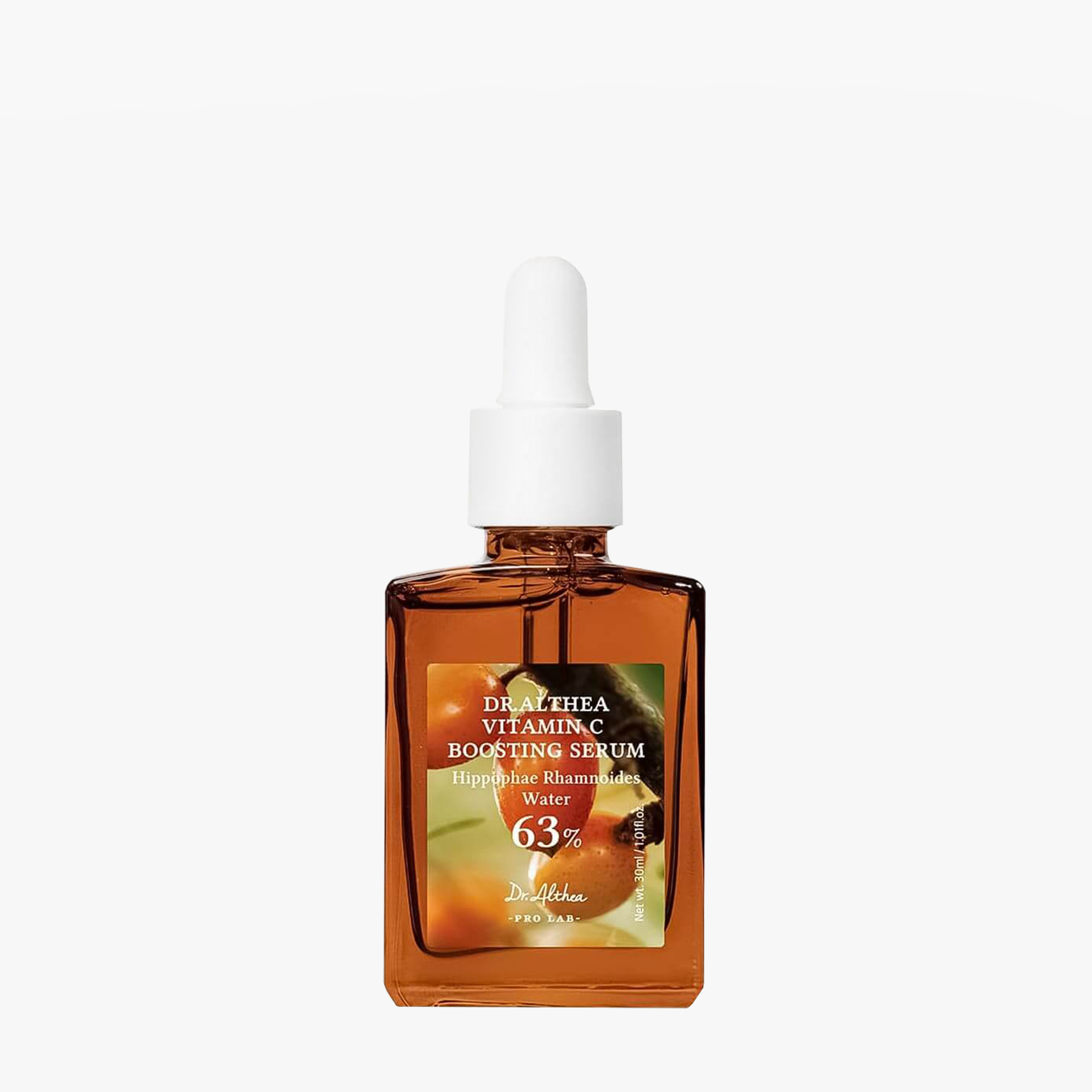 Бустер-сыворотка осветляющая и укрепляющая с облепихой 63% | Dr.Althea Vitamin C Boosting Serum 30ml