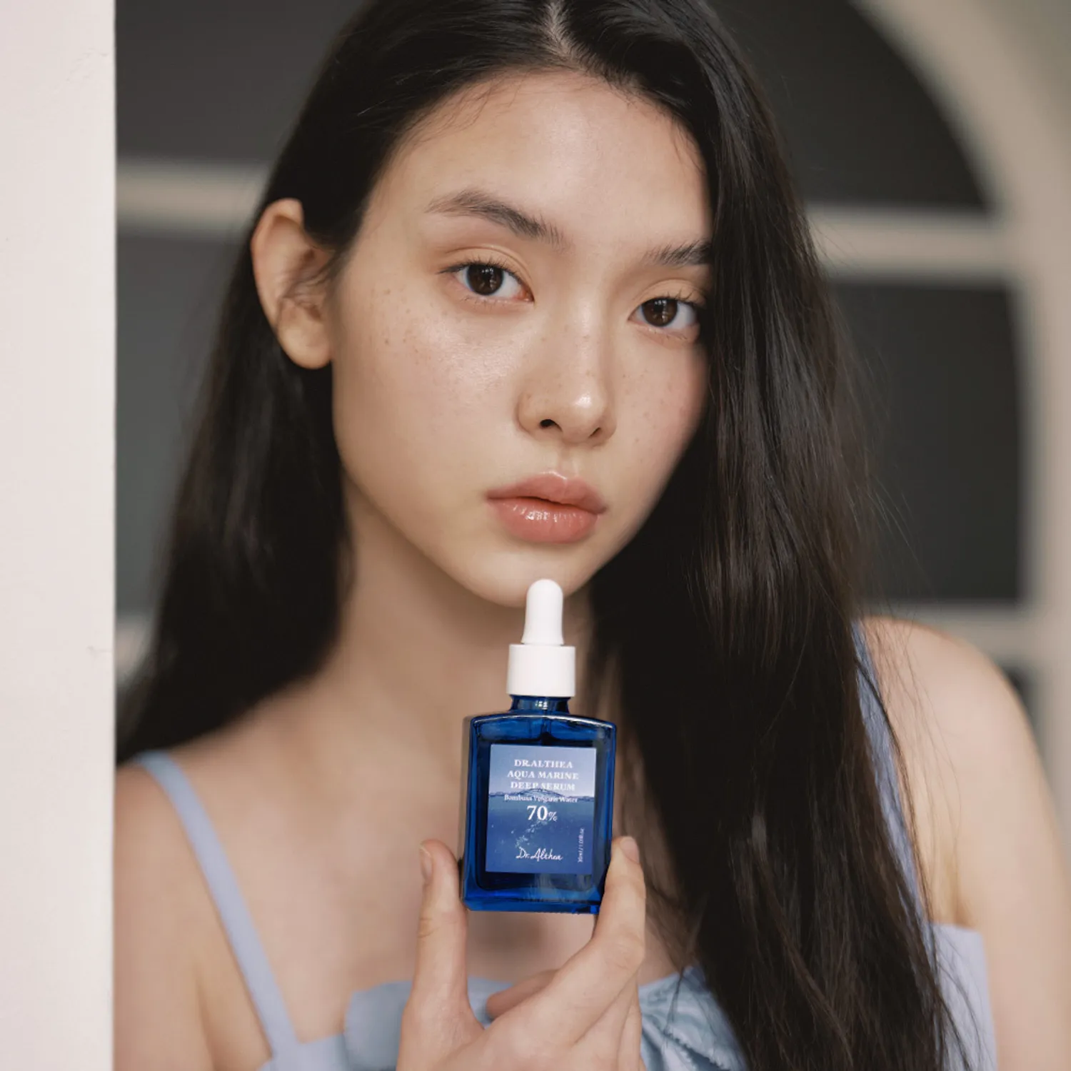 Сыворотка глубокоувлажняющая с PDRN и бамбуком 70% 30мл | Dr.Althea Aqua Marine Deep Serum 30ml