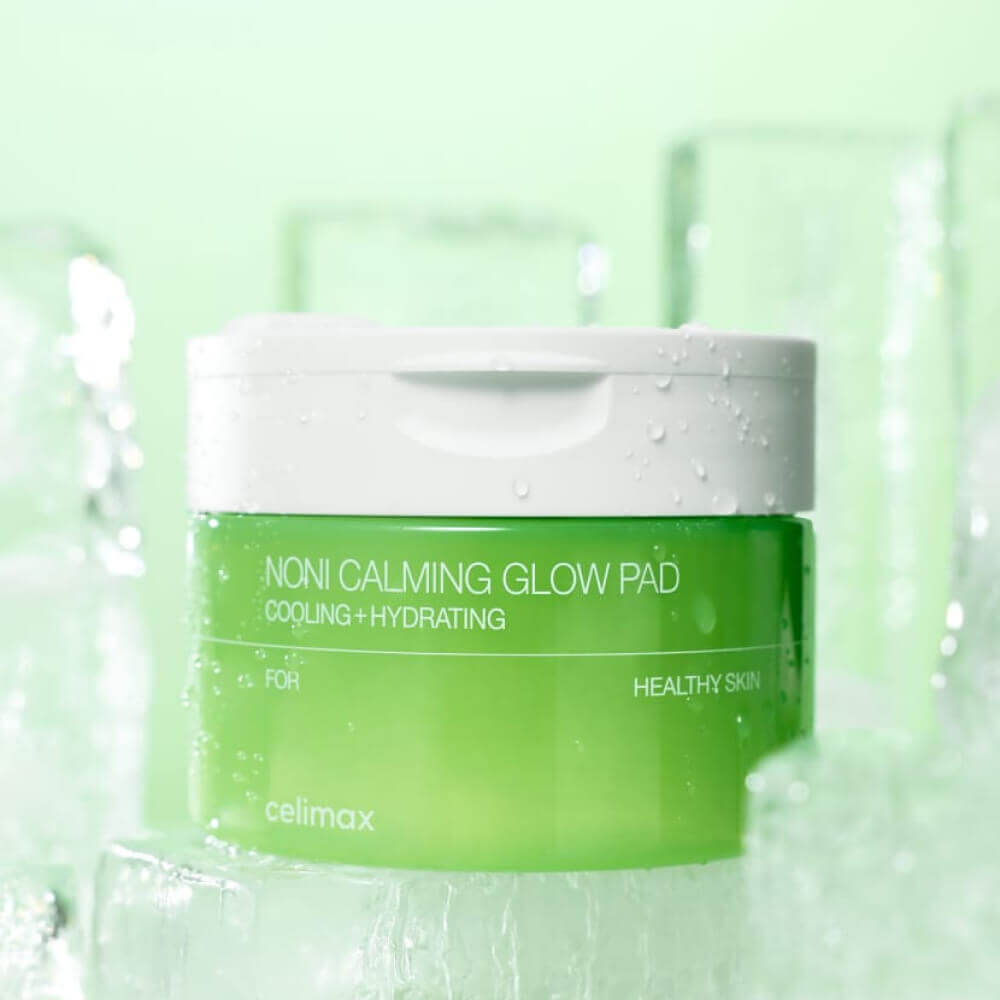 Тонер-пэды успокаивающие с экстрактом нони | Celimax The Real Noni Calming Glow Pad 160ml 50pads