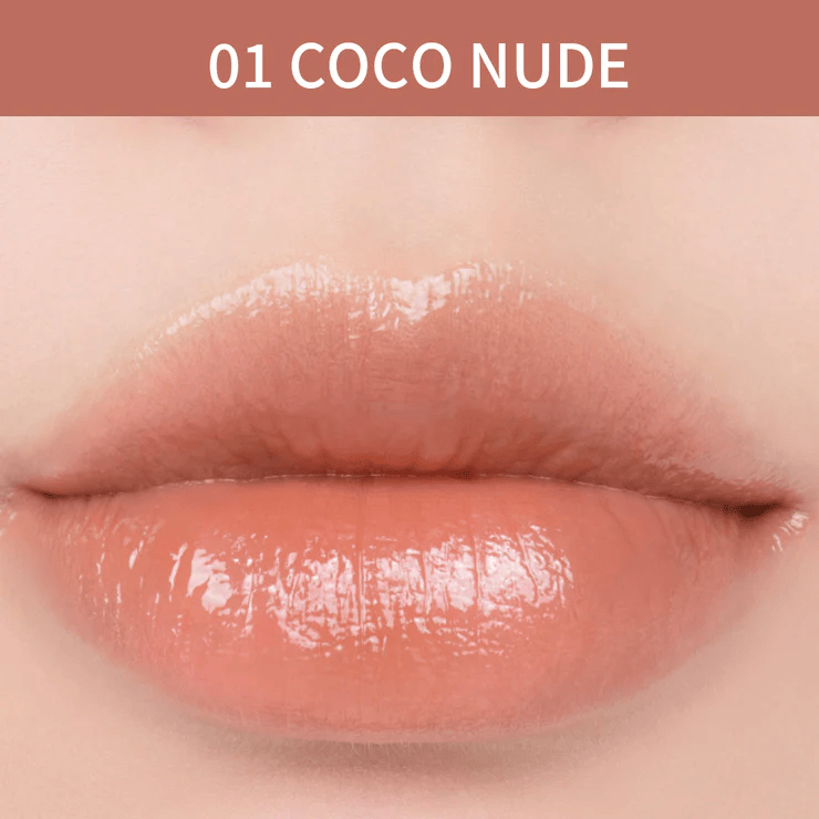 Бальзам для губ оттеночный | Rom&nd Glasting Melting Balm 01 Coco Nude 3,5g
