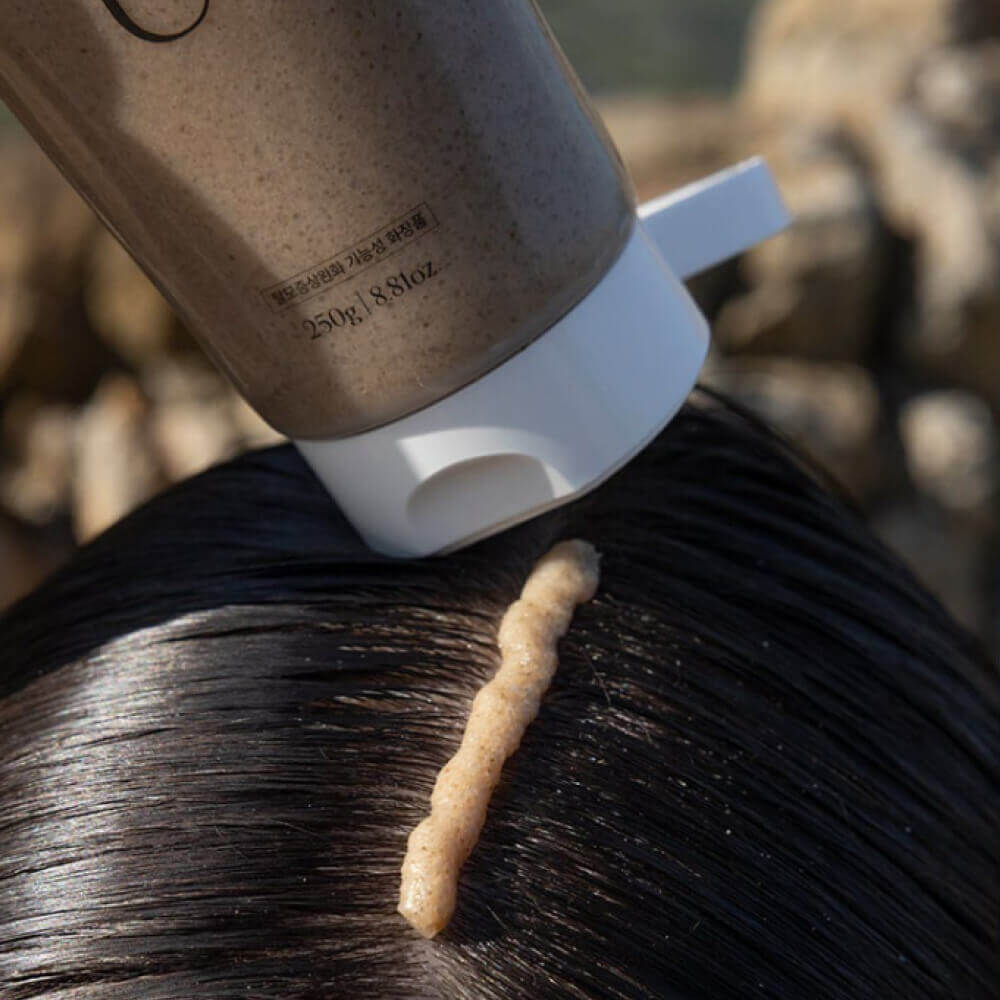 Скраб для кожи головы с морской солью | GROWUS Sea Salt Therapy Scalp Scaler 250g